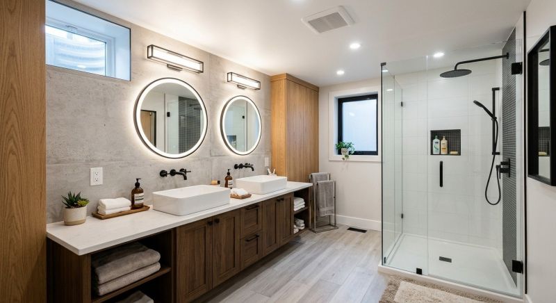 Basement Bathroom Remodeling in Parrish, FL