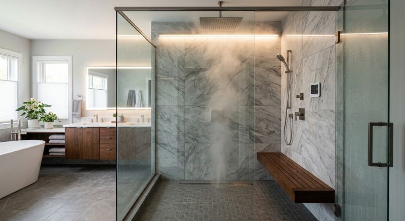 Granite Shower Installation in Parrish, FL